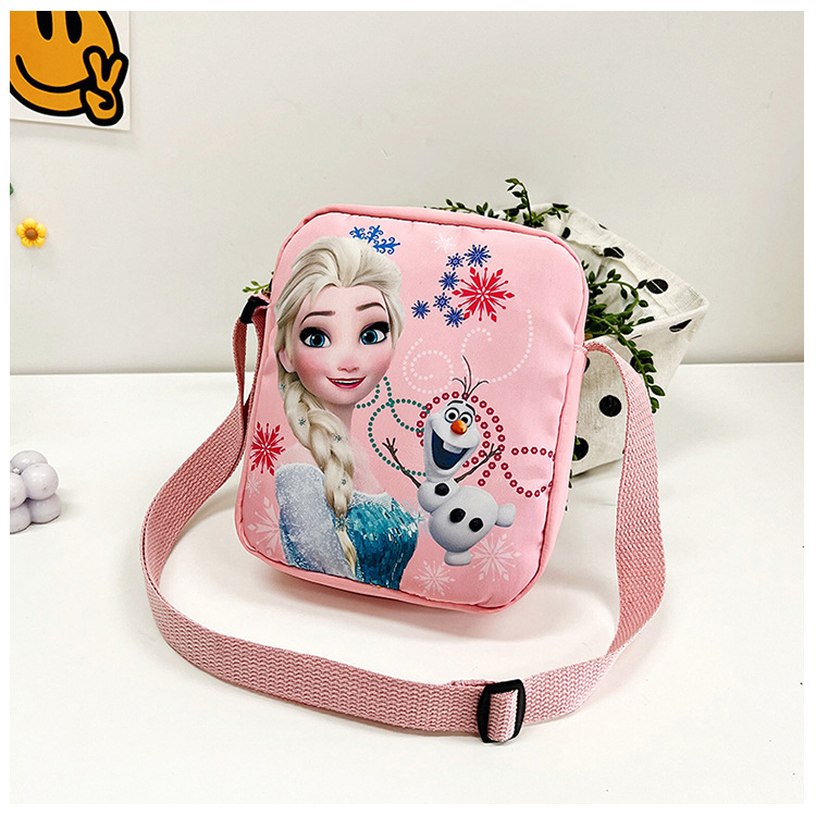 Frozen children's bags, cute princess crossbody bags, Aisha gifts, live wholesale, single-shoulder mobile phone bags undefined