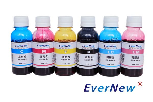 适用于EverNew鸿盛UV高耐光染料墨水EPSON桌面墨水连供/填充喷墨