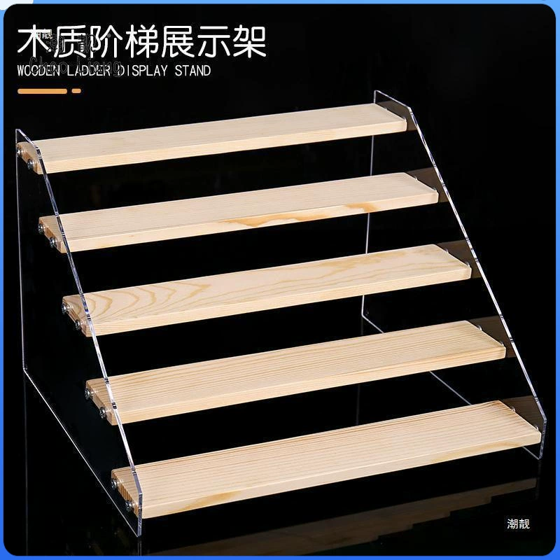  acrylic display stand display stand stepped transparent jewelry secondary hand-made model base frame custom-made
