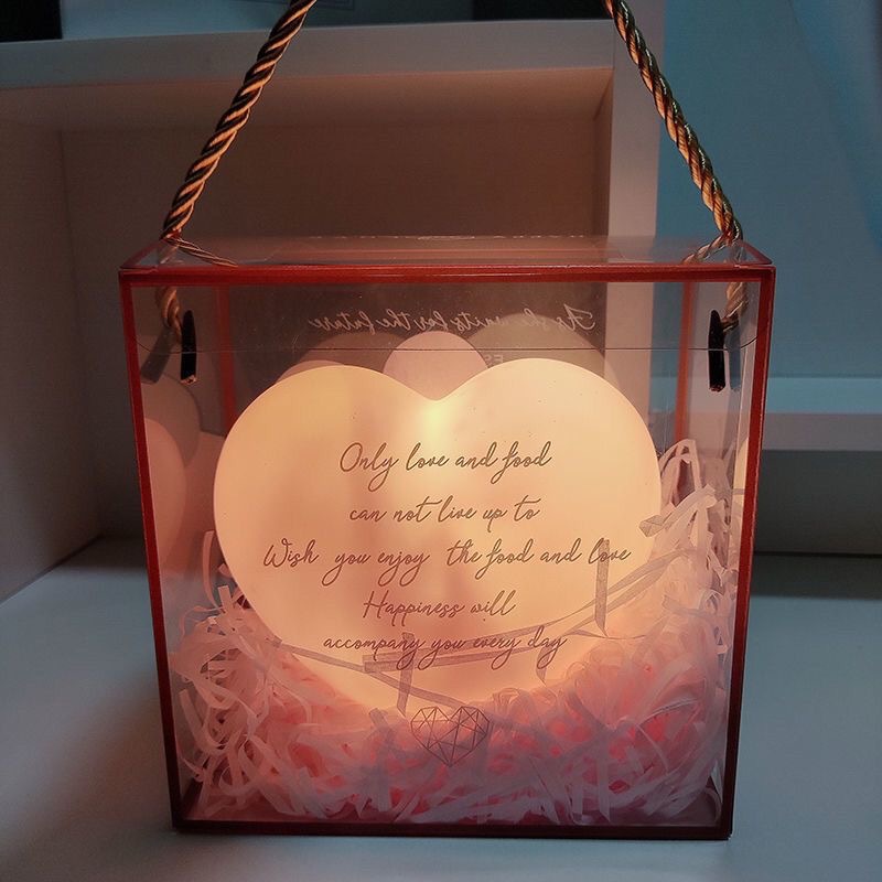 소녀 심장 (분말)-큰