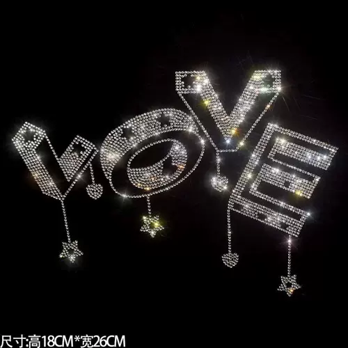 烫图　烫钻图案批发　来图来样设计做货