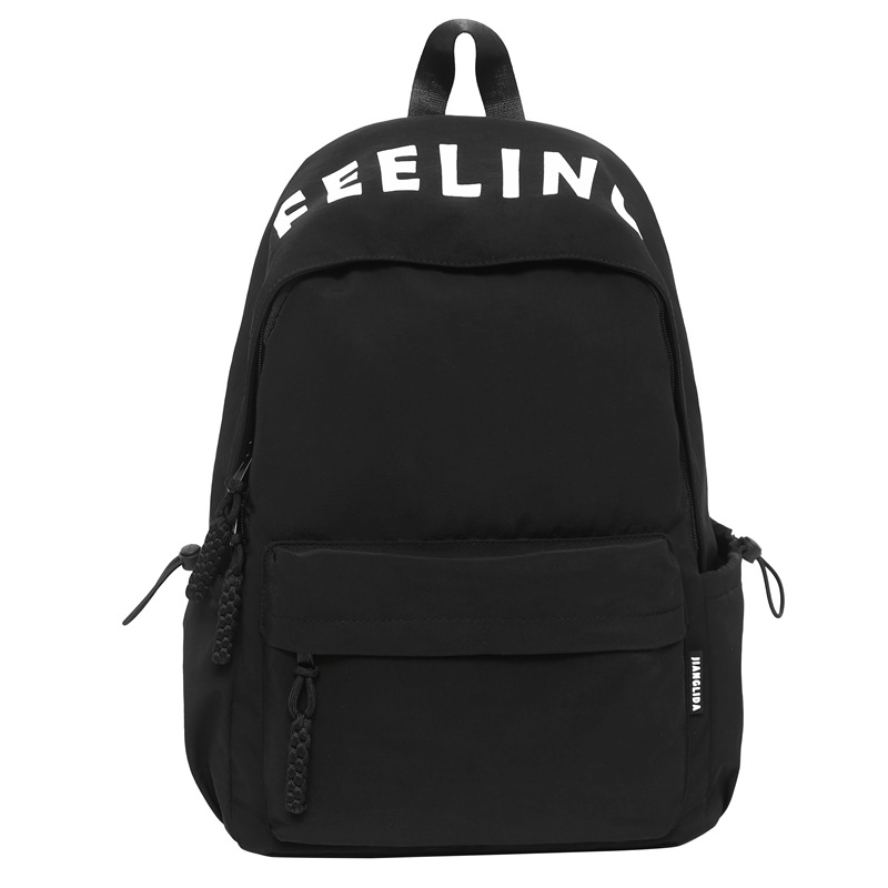 Mochila para hombre Mochila de viaje simple y de gran capacidad para mujer Ocio japonés estudiante de secundaria estudiante de secundaria estudiante universitario mochila escolar para hombre