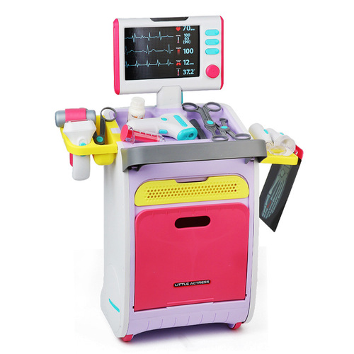 Children's play house doctor toy set simulation medical clinic boy and girl nurse injection stethoscope tool