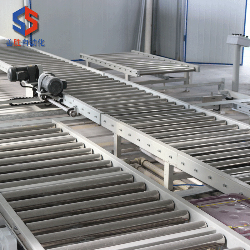 滚筒装配生产流水线定制不锈钢无动力滚筒输送线全自动辊道输送机