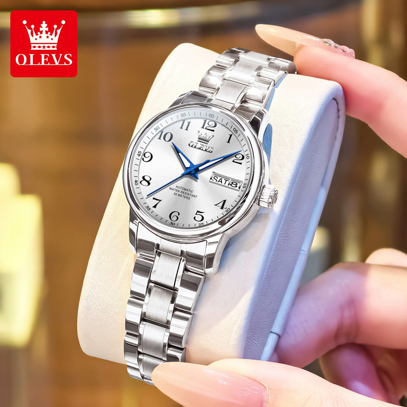 Wave Qin Watch Swiss Genuine Men's Waterproof Couple Watch Fully Automatic Mechanical Watch Luminous Fashion Casual Watch Wave Qin Watch Swiss Genuine Men's Waterproof Couple Watch Fully Automatic Mechanical Watch Luminous Fashion Casual Watch