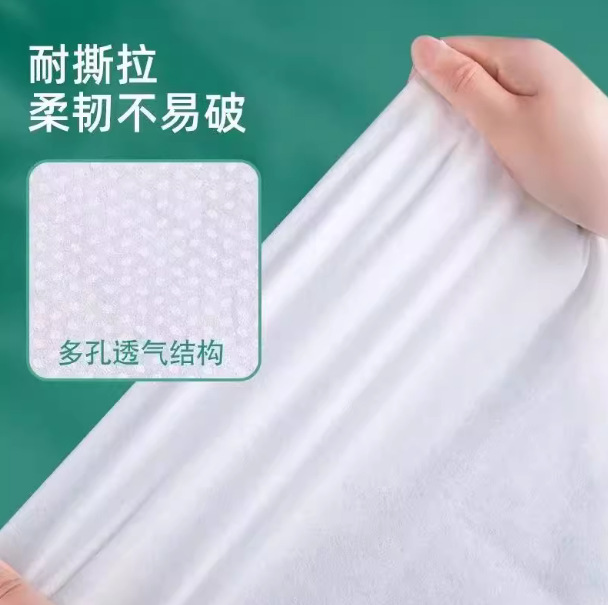 4つのセットの旅行は汚れていて、携帯型の使い捨て二人のシーツを厚くして、枕カバーのホテルのベッド用品を厚くします。