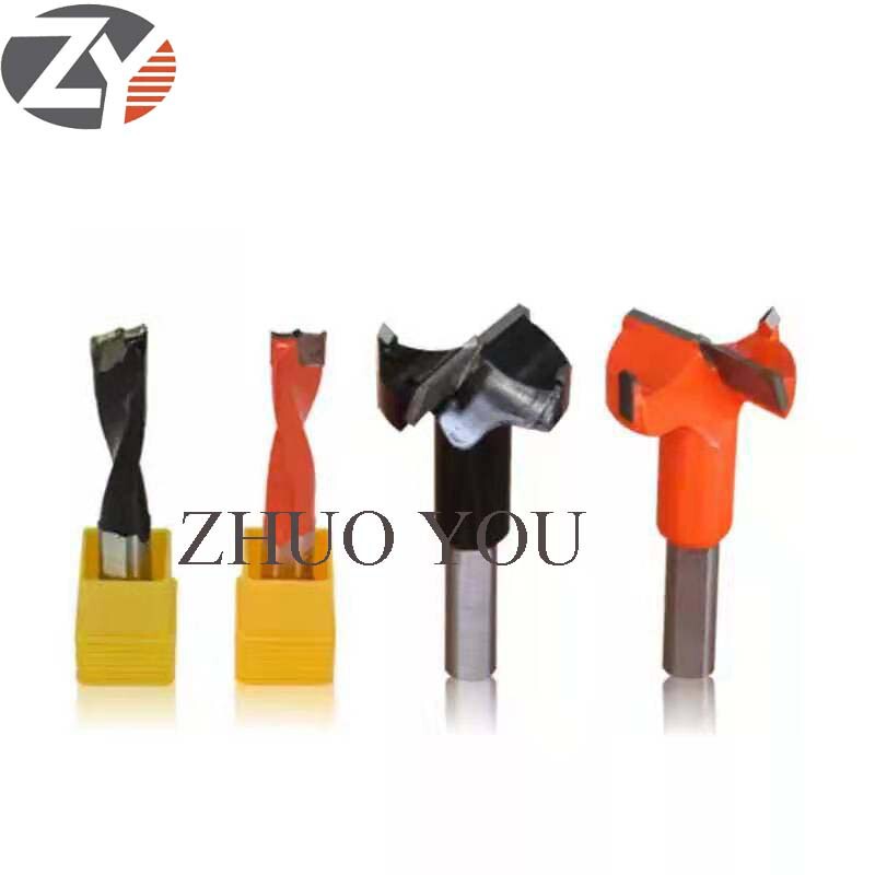 Woodworking row drill three-in-one bit CNC row drill wood hole opener forward and reverse alloy row drill bit 3-15m Woodworking row drill three-in-one bit CNC row drill wood hole opener forward and reverse alloy row drill bit 3-15m