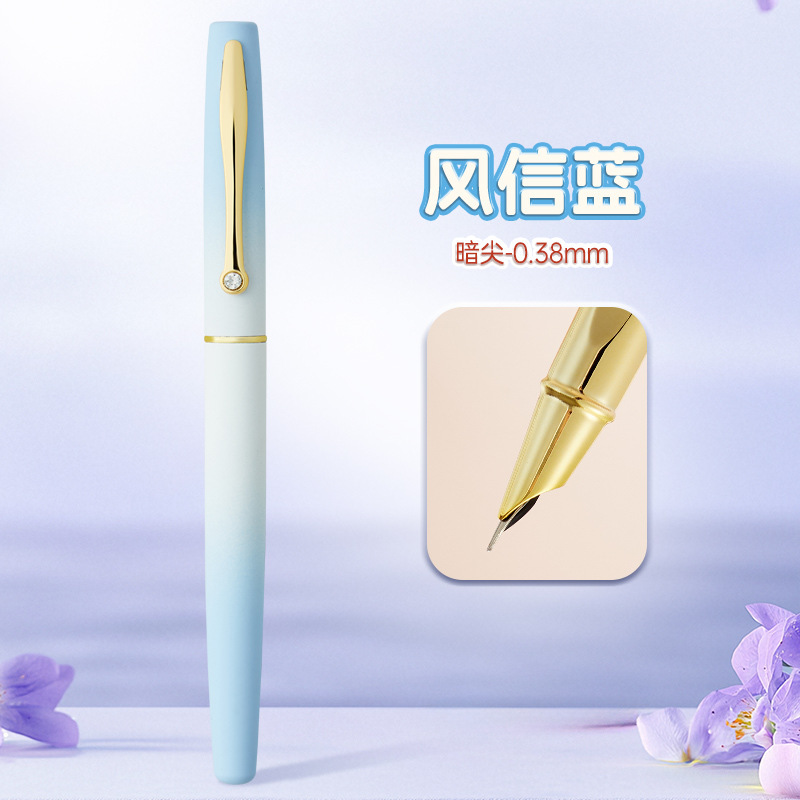 高颜值初学者练字专用钢笔小学生三年级专用正姿钢笔暗尖0.38mm|undefined