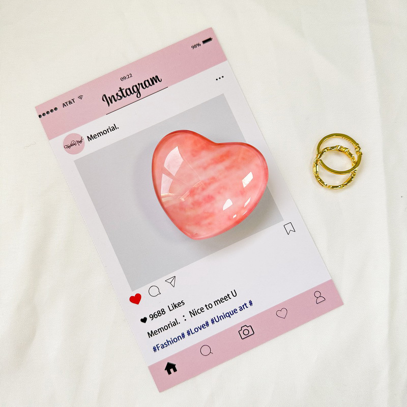 _0001_白支架-水晶玻璃爱心-纹理深粉