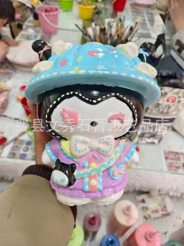 Alcancía de Yeso Grande DIY para Colorear y Pintar para Niños