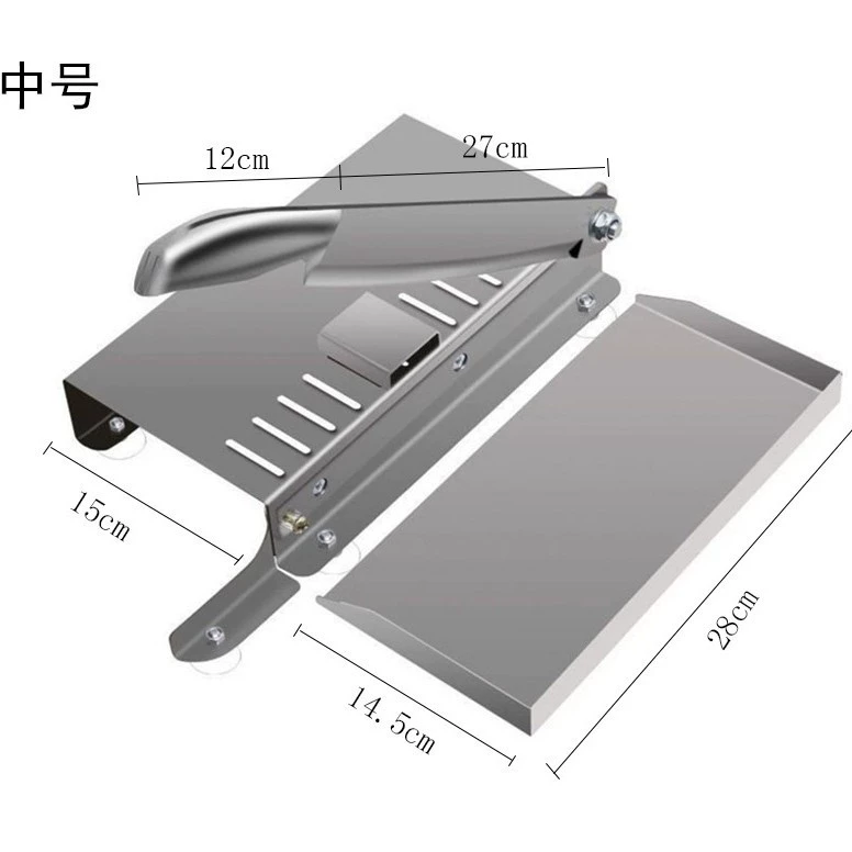 Meat slicer Meat slicer Manual multi-functional donkey-hide gelatin slicer Chicken nuggets frozen meat artifact guillotine mutton roll