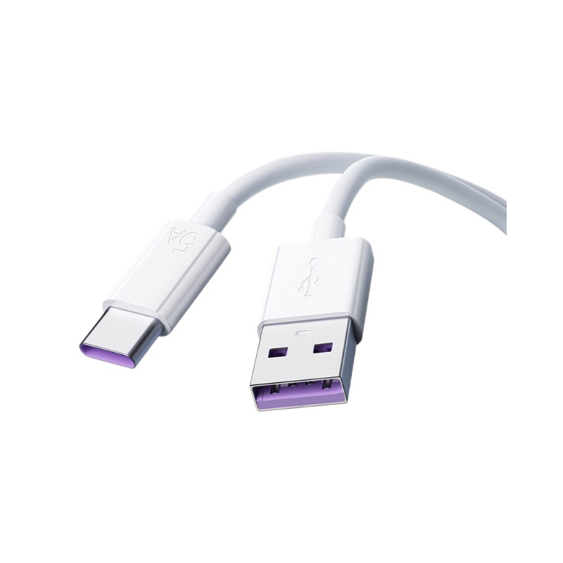 El cable de datos de carga súper rápida 5A es adecuado para Huawei typo-c Android Apple Cable de carga universal para teléfono móvil