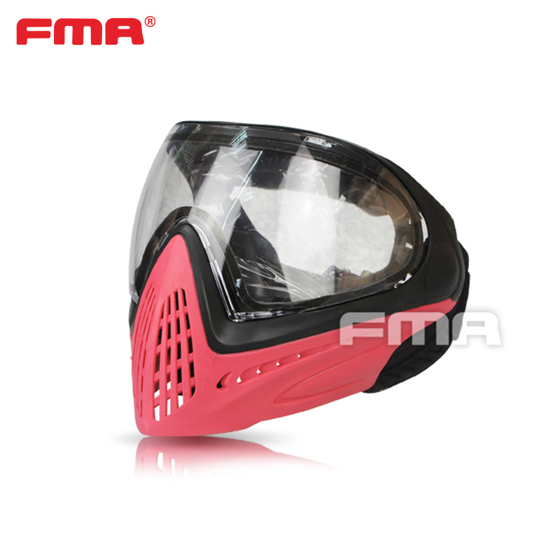 FMA F1全脸防护面罩双层镜片彩弹Paintball竞技运动团建FM-F0012