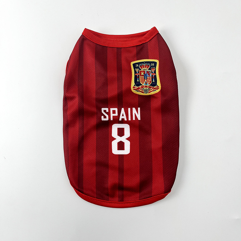 레드 No. 8 스페인어 스트라이프