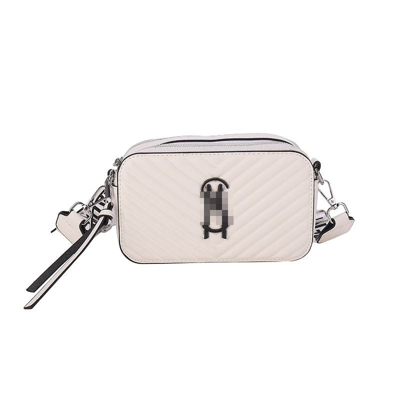 Bolso de hombro transfronterizo, moda femenina, bolso de cámara, letras, diseño de nicho, bolso de mensajero casual de todo fósforo