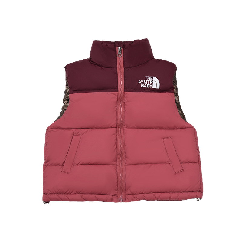 Ropa de niños, chaleco de bebé, otoño y invierno, nuevo tipo de chaleco de invierno para niños y niñas, color grueso, chaleco de invierno cálido, un cabello