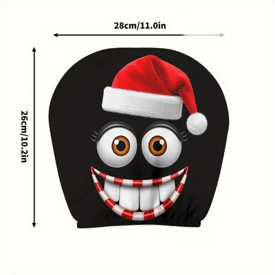 Universal seat cover — Customizable with Your Own Design - 13-double-sided-printing-1pc-26cm28cm