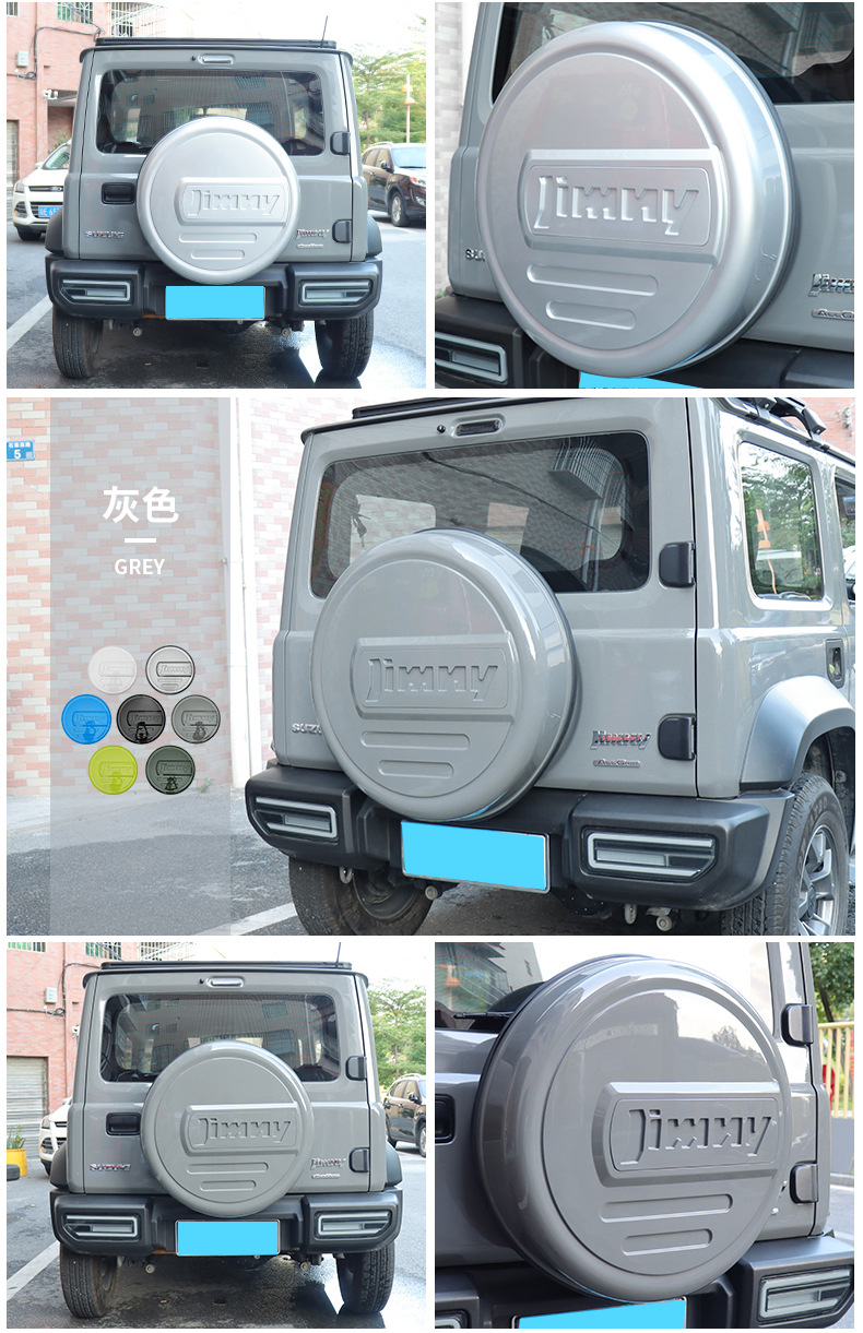Applicable to suzuki jimny18 + Jimny (JB64,JB74) spare tire cover ABS wheelcover