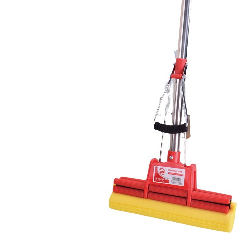 Weijia 102 trapeador de 27 cm trapeador de goma de doble presión trapeador de esponja absorbente sin lavado a mano