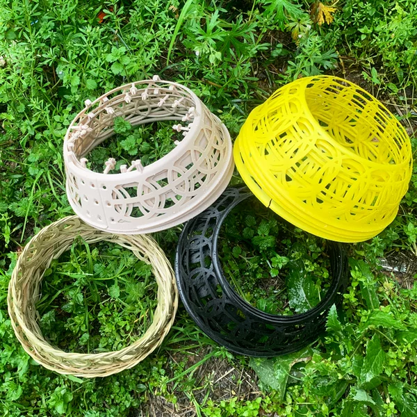 Spot supply hat inner ring hat bowl plastic hat ring bamboo inner ring straw hat rope tie wholesale