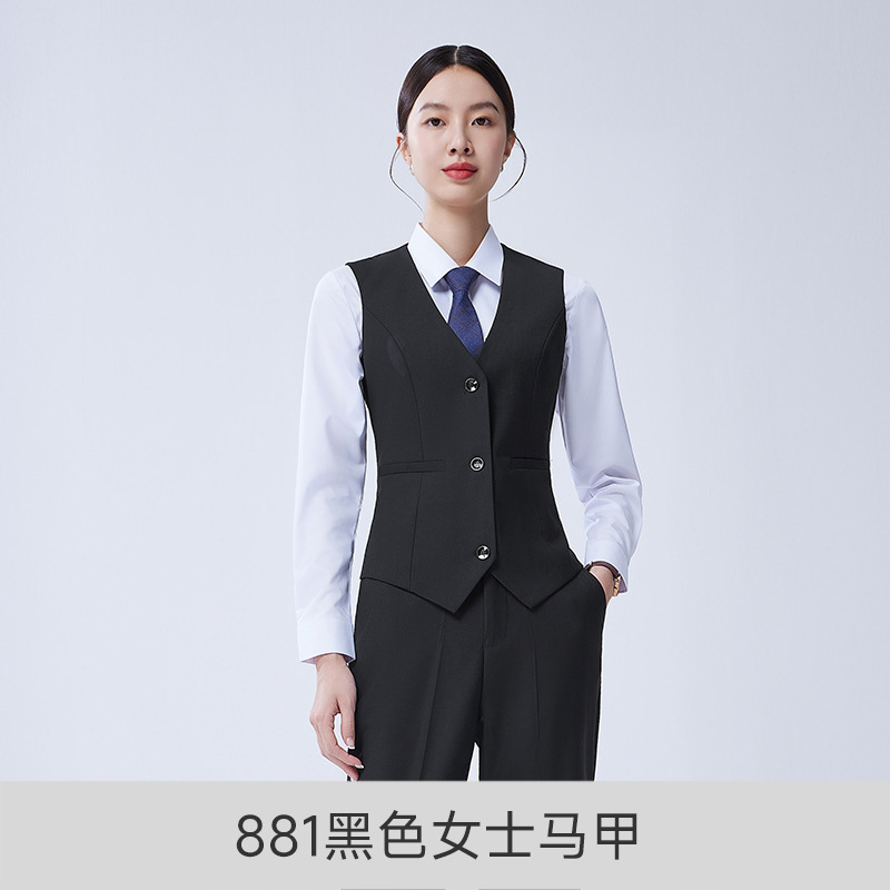 881 블랙 여성용 조끼