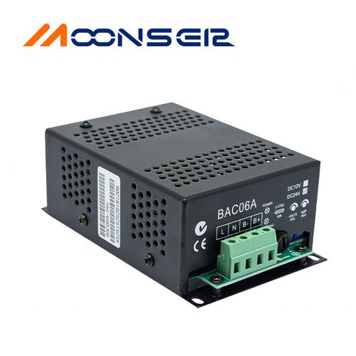 BAC06A Switching Type Battery Float Charger 6A Smart Charger 12V/24V Diesel Generator Set