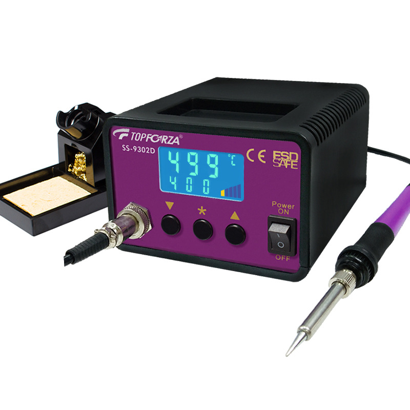 拓伏锐SS-9302D 数显焊台936抗静电没有铅可调恒温电烙铁套装80W