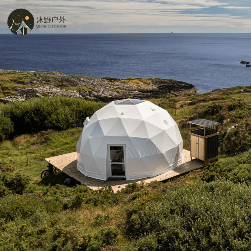 Luz de lujo Internet celebridad transparente esférica cielo estrellado tienda fábrica al aire libre granja lugar escénico vacaciones camping B & B Hotel tienda