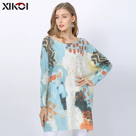 女式针织衫;毛衣;半身裙