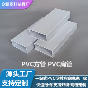 空调通风管道PVC方管扁管厂家定制塑料矩形管风道导管pvc异型管-阿里巴巴