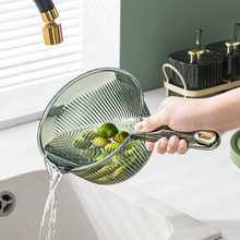 批发川岛屋厨房水瓢家用舀水勺高颜值塑料水漂透明加厚创意长柄水