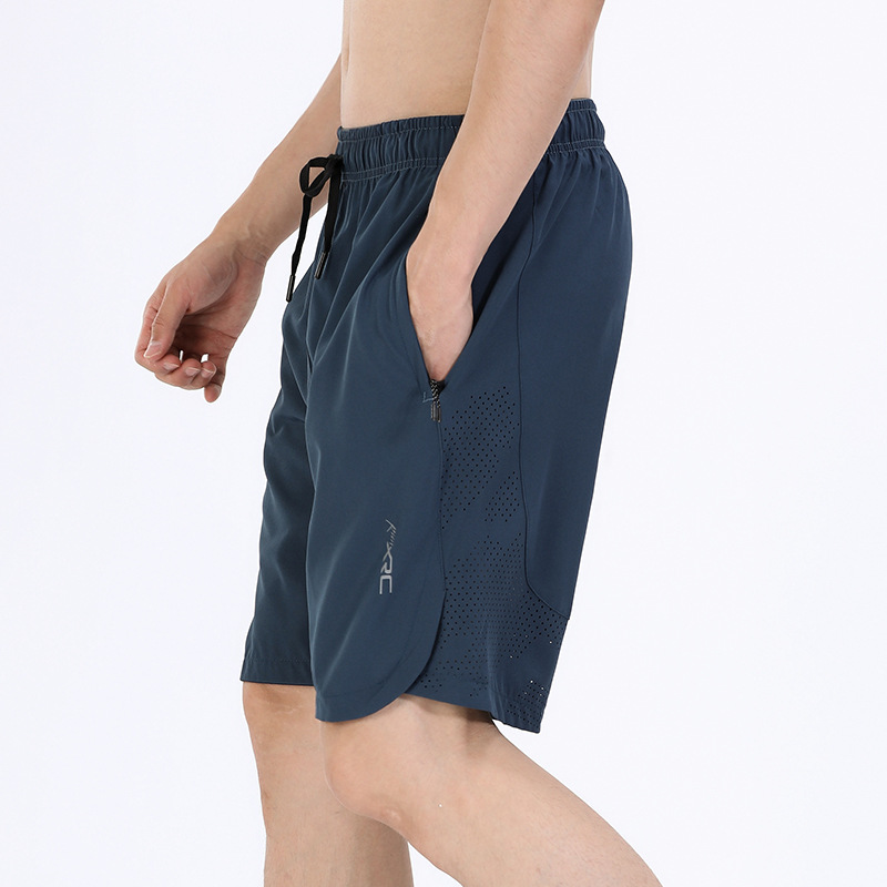 2022 nuevos pantalones cortos de entrenamiento casual para hombres al aire libre correr deportes delgados transpirables pantalones cortos sueltos transfronterizos