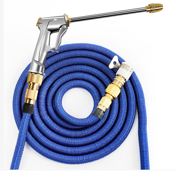 High-pressure car wash water gun, household water gun, retractable hose, water pump, car washer nozzle, flower watering tool set