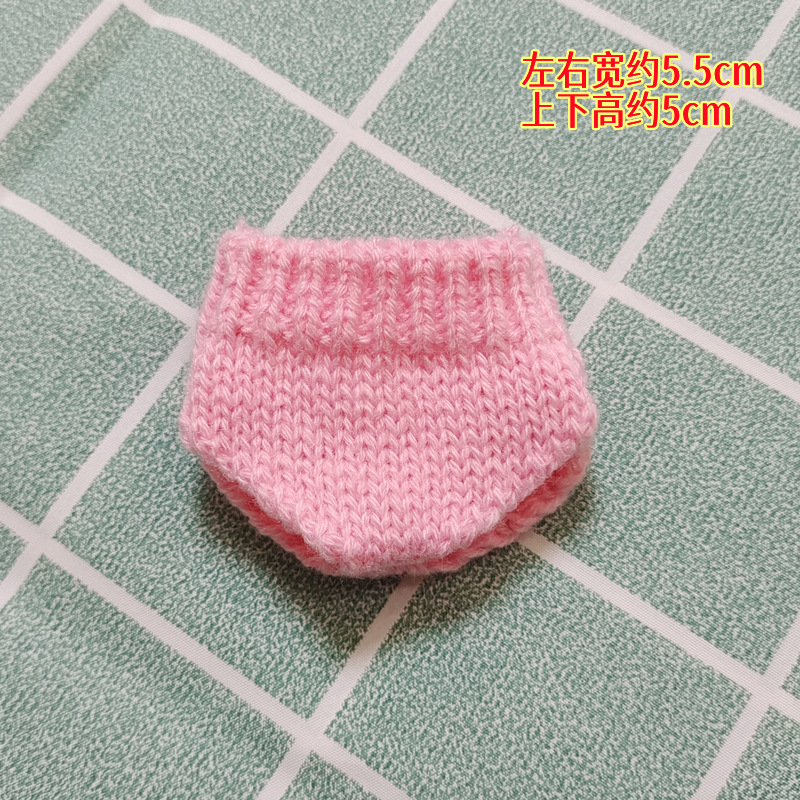 Venta caliente perro cabeza 14cm muñeco de peluche suéter colección de accesorios de ropa rabu ropa spot al por mayor