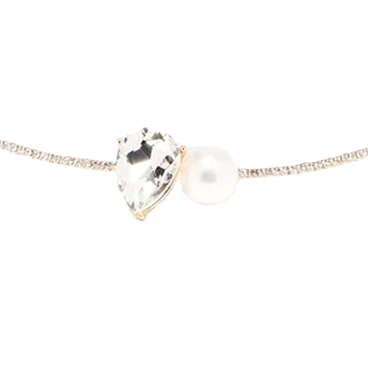 Novia europea y americana moda rhinestone collar femenino completo diamante temperamento gota en forma collar simple joyería collar femenino collar