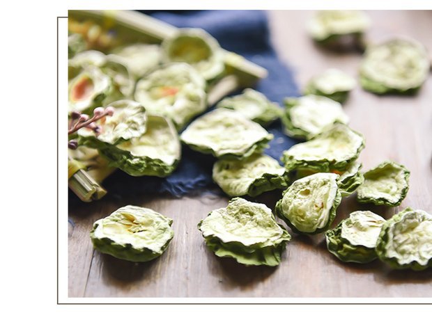 Dried Bitter Melon Tea Slices Ku Gua 500g Natural Farm Grown Herbal Infusion for Daily Wellness Brewing quality and texture