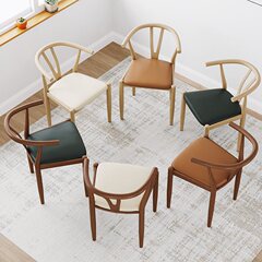 長時間座っても快適な太師の椅子、ホームダイニングチェア、ティーテーブル、レストランのダイニングテーブル、スツール背もたれ、業務用ホーンホテルティーチェア