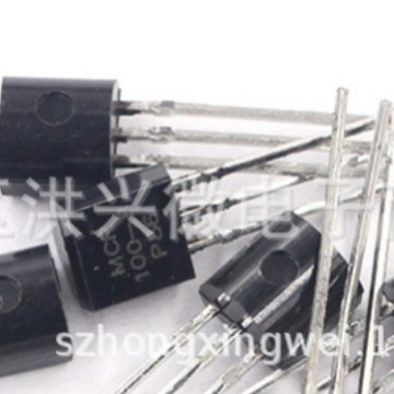 MCR100-6 MCR100 1A 400V TO-92单向可控硅