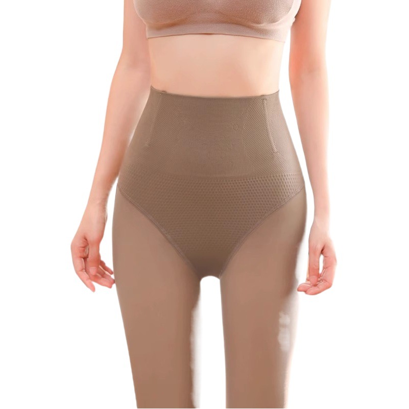 azafatas de vuelo gris una sola piel pantalones de mujer primavera, otoño, primavera calcetines calientes delgadas, artefacto de piernas desnudas, calcetines de base de carne falsas