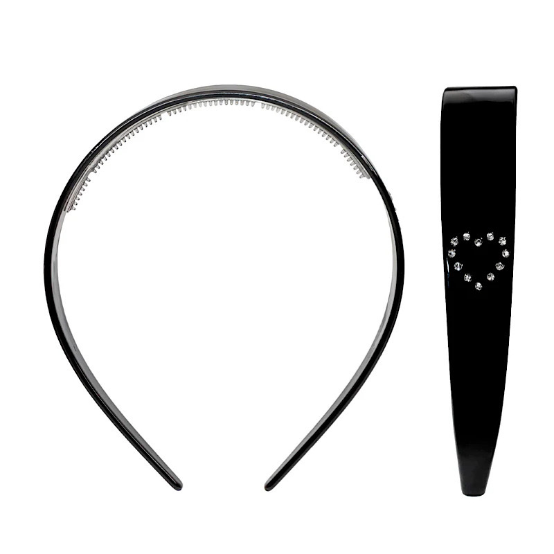 120g Weight Hair Band Hair Accessories Type Rhinestones Inlay Material 1 Piece Quantity Daily Occasion Acetic acid sheets Material Star, Heart Shape, Leopard Pattern Unisex Gender Inlay Design Retro Style Retro Unisex Star Heart Shape Leopard Acetic Acid Sheets Inlay Rhinestones Hair Band 8