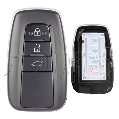 Car Keys, Toyota Corolla Cross, Camry - key-shell-3-button-suv-key-fob-aftermarket-style