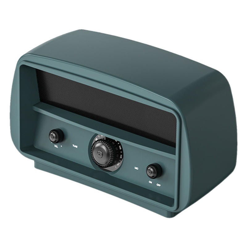 Transfronterizo nuevo jy68 creativo retro inalámbrico Bluetooth altavoz FM Radio audio tarjeta de regalo pequeño altavoz