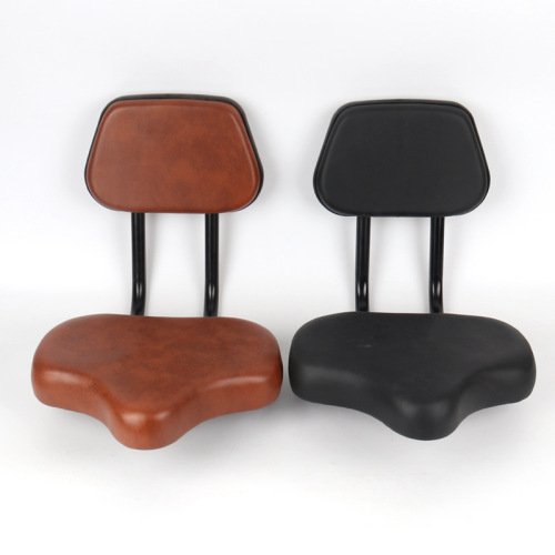 Universal saddle seat with backrest three-wheeled electric seat bicycle senior mobility scooter saddle seat widened bicycle saddle