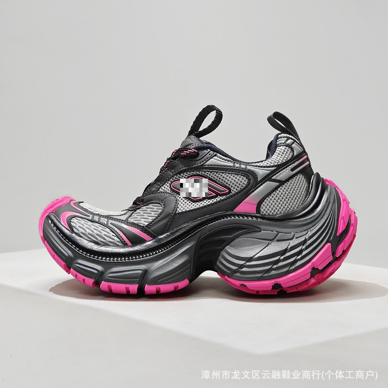 Cross-Border Foreign Trade Paris 13Th Generation 10XL Retro Distressed Mesh Dad Shoes for Men and Women Thick-Soled Heightening Casual Sports Shoes