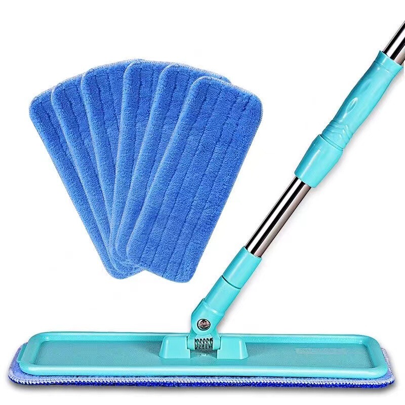 Flat Mop for Mopping Floors, Tile Floors, Wooden Floors, Dual-Use for Dry and Wet, One-Step Cleaning, Lazy Mop, Hands-Free Cleaning