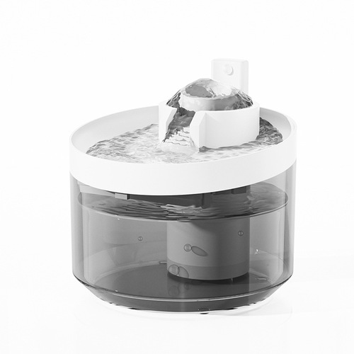 Cat water fountain automatic circulation pet drinking fountain no plug water bowl dog water tray