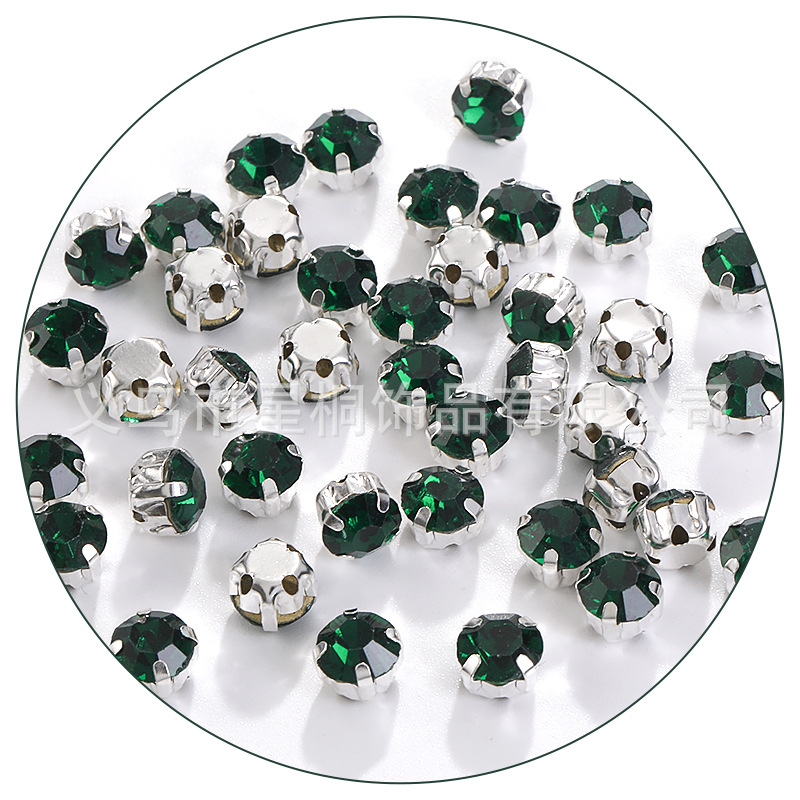 Emerald (silver base)