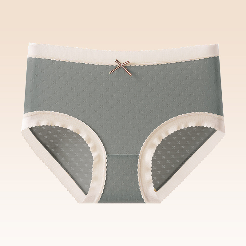 Bragas suaves cepilladas, artesanía cepillada, tela desnuda, niña dulce, artesanía jacquard cepillada, ropa interior de otoño e invierno