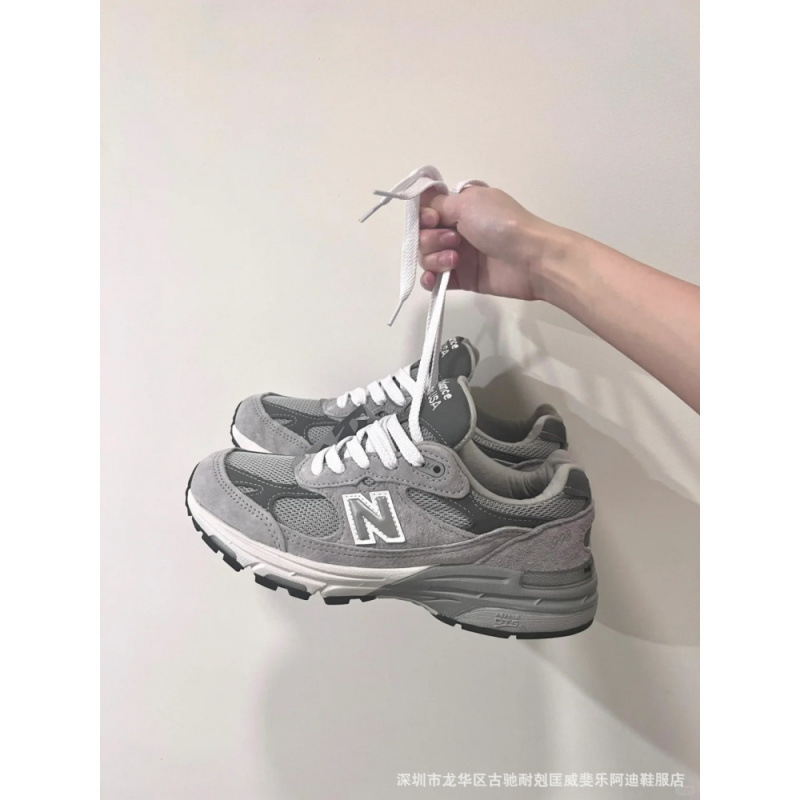 Putian Factory Pure Original Nb993 Foreign Trade Cross-Border Running Classic Gray Unisex Breathable Basketball Sports Dad Shoes