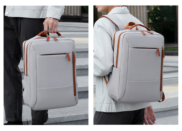 New travel computer bag backpack, 16-inch lightweight backpack for business trips, large-capacity business schoolbag for college students undefined